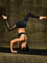 Load image into Gallery viewer, Legend Yoga Leggings - Jet Black