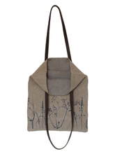 Load image into Gallery viewer, Hand Printed Linen Shopper - Hedgerow Collection