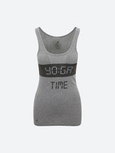 Load image into Gallery viewer, YO:GA Time Tank Top Grey