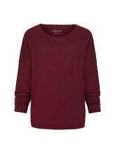 Load image into Gallery viewer, Long Sleeve Batwing - Claret