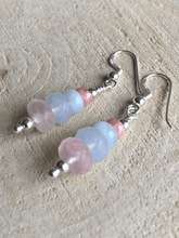 Load image into Gallery viewer, Pure Love Gemstone Silver Earrings