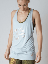 Load image into Gallery viewer, OM Loose Fit Yoga Tank - Grey Green