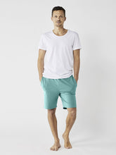 Load image into Gallery viewer, Organic Men's Yoga Shorts - Sea Green