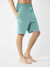 Load image into Gallery viewer, Organic Men's Yoga Shorts - Sea Green