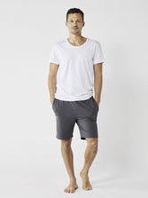 Load image into Gallery viewer, Organic Men's Yoga Shorts - Graphite Grey