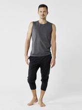Load image into Gallery viewer, Organic Men's Yoga Tank - Graphite Grey