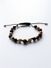 Load image into Gallery viewer, Mookaite Jasper &amp; Banyan Tree Seed Mala Bracelet