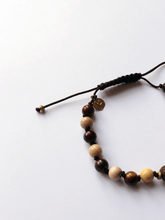 Load image into Gallery viewer, Mookaite Jasper &amp; Banyan Tree Seed Mala Bracelet