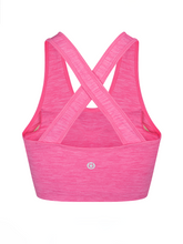 Load image into Gallery viewer, Want to Wear Yoga Bra Top - Magenta Pink