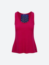 Load image into Gallery viewer, Contrast Back Yoga Tank Pink