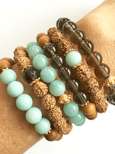 Amazonite Mala Bracelet