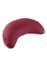 Load image into Gallery viewer, Crescent Yoga and Meditation Cushion SHANTI - Bordeaux