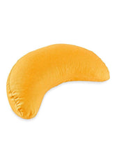 Load image into Gallery viewer, Crescent Yoga and Meditation Cushion SHANTI - Saffron