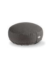 Load image into Gallery viewer, Meditation Cushion "Lotus" SMALL (ht: 10 cm) - Anthracite