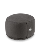 Load image into Gallery viewer, Meditation Cushion "Lotus" LARGE (ht: 20 cm) - Anthracite