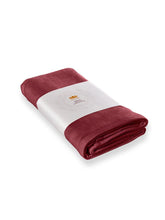 Load image into Gallery viewer, Yoga blanket SAVASANA - Bordeaux