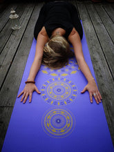 Load image into Gallery viewer, Mandala Yoga Mat - Purple Mystery