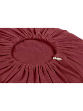 Load image into Gallery viewer, Meditation Cushion "Lotus" STANDARD (ht: 15 cm) - Bordeaux