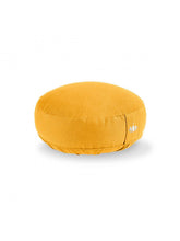 Load image into Gallery viewer, Meditation Cushion "Lotus" SMALL (ht: 10 cm) - Saffron