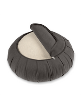 Load image into Gallery viewer, Zafu Meditation Cushion ZEN - Anthracite