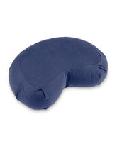 Load image into Gallery viewer, Crescent-Zafu Meditation Cushion SIDDHA - Royal Blue