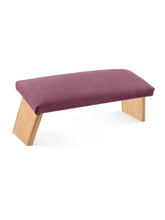 Load image into Gallery viewer, Meditation Bench "Dharma" LARGE - Aubergine
