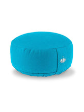 Load image into Gallery viewer, Meditation Cushion "Lotus" STANDARD (ht: 15 cm) - Petrol Blue