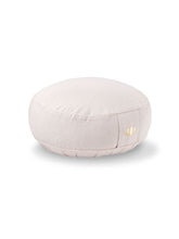 Load image into Gallery viewer, Meditation Cushion "Lotus" SMALL (ht: 10 cm) - Natural
