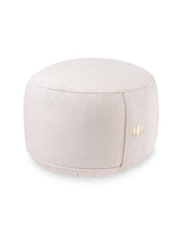 Load image into Gallery viewer, Meditation Cushion "Lotus" LARGE (ht: 20 cm) - Natural