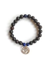 Load image into Gallery viewer, Wisdom Warrior Men's Mala Bracelet