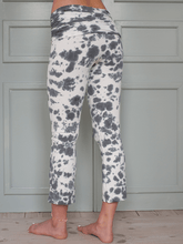 Load image into Gallery viewer, Half Moon Organic Yoga Pants - White