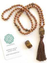 Load image into Gallery viewer, Courage + Protection Mala Necklace