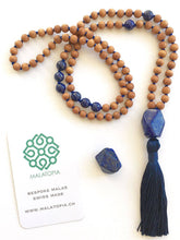 Load image into Gallery viewer, Wisdom Warrior Mala Necklace