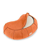 Load image into Gallery viewer, Crescent-Zafu Meditation Cushion SIDDHA - Terra