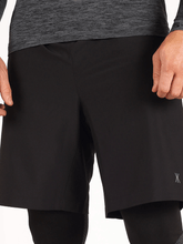 Load image into Gallery viewer, Platinum Black Technical Yoga Shorts