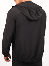 Load image into Gallery viewer, Slate Windcheater Zip Through - Fraction Black