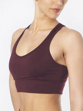 Load image into Gallery viewer, Yoga Bra Top Radha - Mystic Red