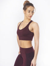 Load image into Gallery viewer, Yoga Bra Top Radha - Mystic Red