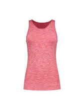 Load image into Gallery viewer, Racerback Yoga Tank - Barbados Red Melee