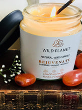 Load image into Gallery viewer, Rejuvenate - Crystal Infused Candle Jar with Carnelian