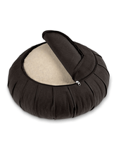 Load image into Gallery viewer, Zafu Meditation Cushion ZEN - Zen Black