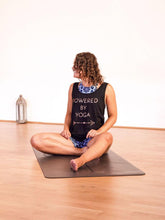 Load image into Gallery viewer, Powered By Yoga Singlet - Organic Cotton Bamboo