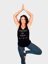 Load image into Gallery viewer, Powered By Yoga Singlet - Organic Cotton Bamboo