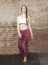 Load image into Gallery viewer, Warm Chakra Yoga Bra White
