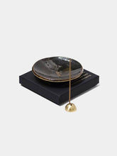 Load image into Gallery viewer, Metallic Stoneware Incense Stick Burner
