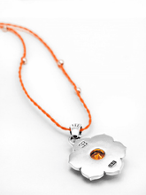 Load image into Gallery viewer, Sacral Chakra with Madeira Citrine Pendant - Silver