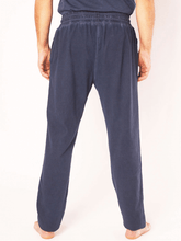 Load image into Gallery viewer, Vaju Men's Fisherman Yoga Pants - Indigo Denim
