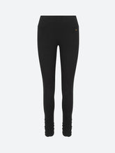 Load image into Gallery viewer, Ruched Bottom Leggings Black