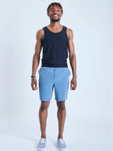 Load image into Gallery viewer, Eco Warrior I Yoga Shorts - Blue