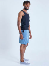 Load image into Gallery viewer, Eco Warrior I Yoga Shorts - Blue